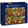 Wine shelf puzzel