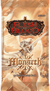 flesh blood tcg monarch unlimited boosterpack