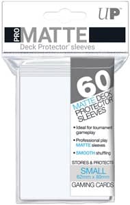 sleeves pro matte small wit mm
