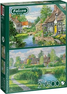 riverside cottages puzzel   stukjes