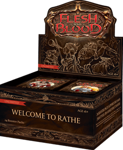 flesh blood tcg welcome to rathe unlimited boosterbox