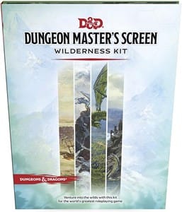 d d  dungeon master s screen wilderness kit