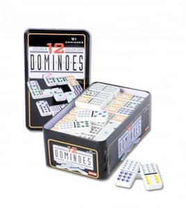 domino dubbel  in blik