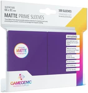 prime matte sleevesmm paars  stuks