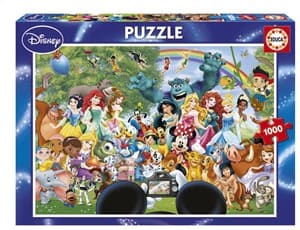 the marvellous world of disney ii puzzel  stukjes