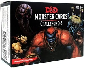 d d monster cards challenge