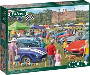 falcon the car show puzzel  stukjes