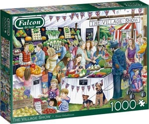 falcon the village show puzzel  stukjes