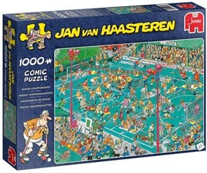 jan van haasteren hockey kampioenschappen puzzel  stukjes