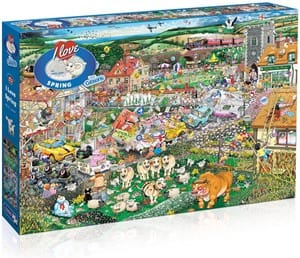 i love spring puzzel  stukjes