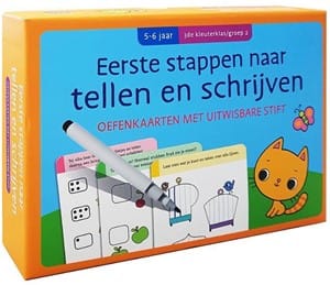 eerste stappen naar tellen en schrijven