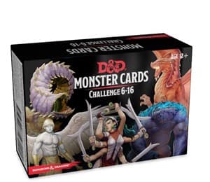 d d monster cards challenge