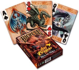 bicycle pokerkaarten age of dragons anne stokes