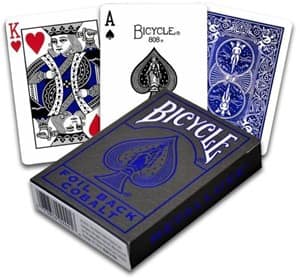 bicycle pokerkaarten metallux blue