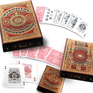 bicycle pokerkaarten high victorian red