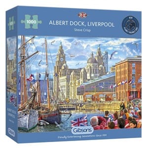 albert dock liverpool puzzel  stukjes