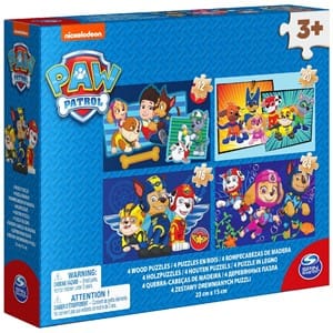 paw patrol  in  puzzel
