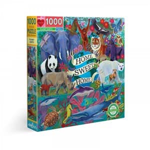 planet earth puzzel  stukjes