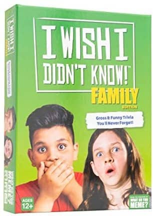 i wish i didnt know family edition