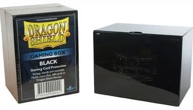 dragon shield deckbox zwart