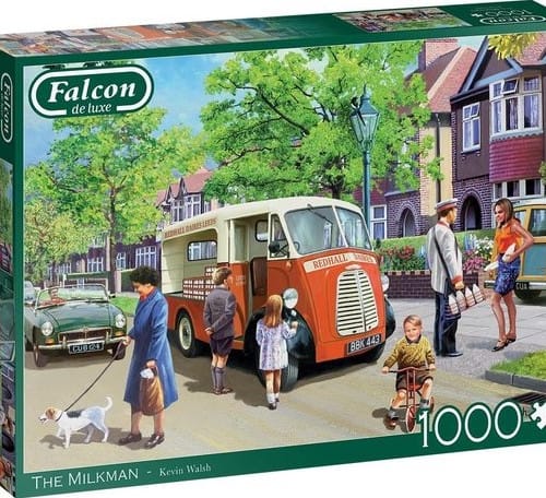 falcon the milkman puzzel  stukjes