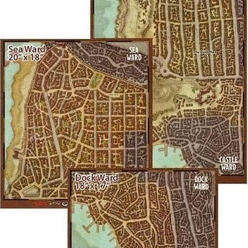 d d waterdeep dragon heist map set