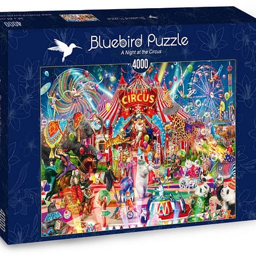 a night at the circus puzzel  stukjes