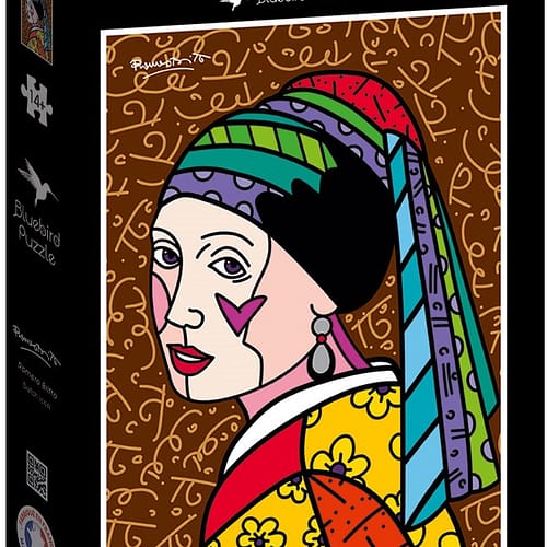 romero britto dutch icon puzzel  stukjes