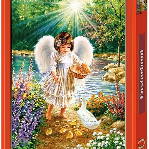 an angel s warmth puzzel  stukjes