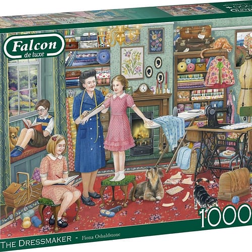 falcon the dressmaker puzzel  stukjes