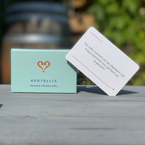 vertellis vrijdag vragen kaartspel