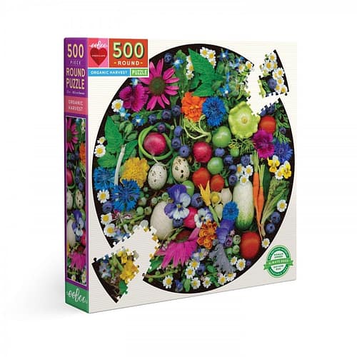 organic harvest puzzel  stukjes