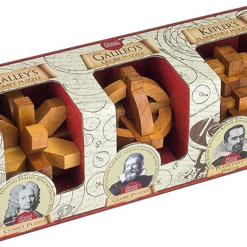 great minds set of  halley galileo en kepler