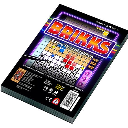 Scoreblokken Brikks twee stuks