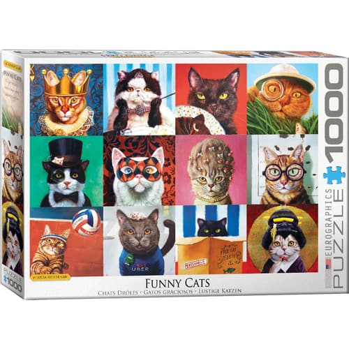 Funny Cats – Lucia Heffernan Puzzel