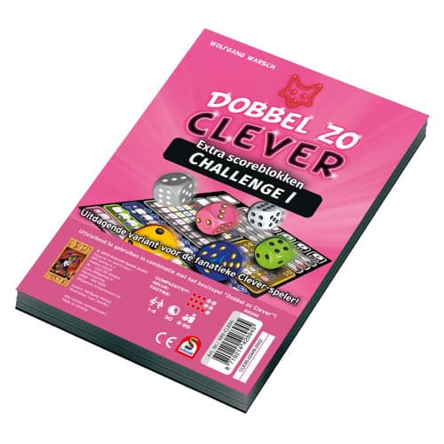 Scoreblok Dobbel zo Clever Challenge