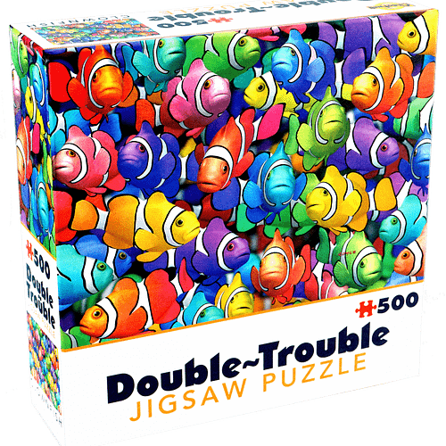 double trouble puzzel clownfish  stukjes