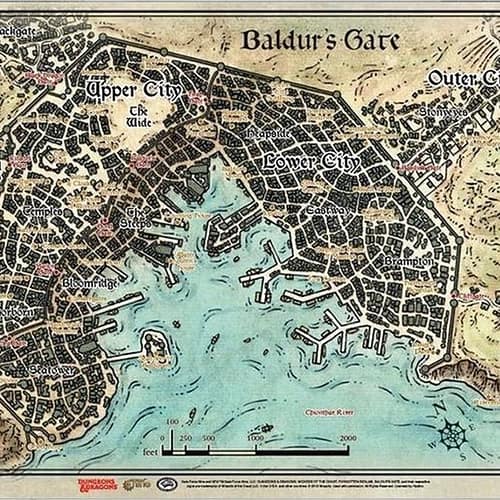 d d baldurs gate map