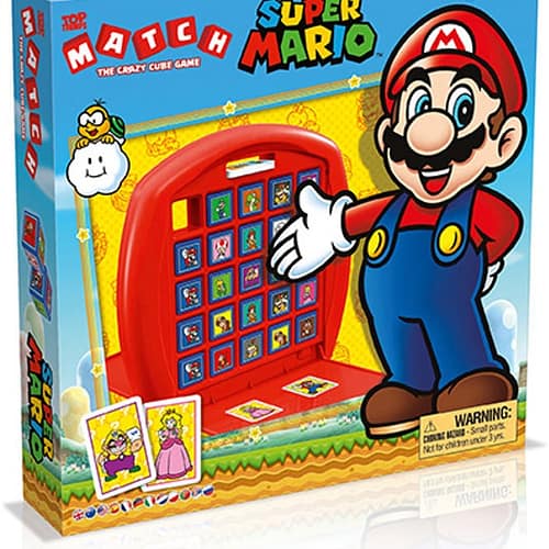match  op een rij super mario