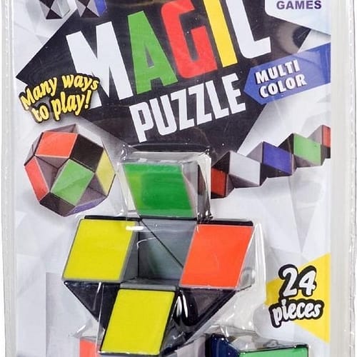 clown magic puzzel multi color  delig