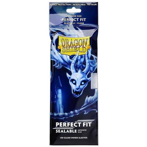 Dragon Shield Sleeves Japanese Perfect Fit Sealable Clear