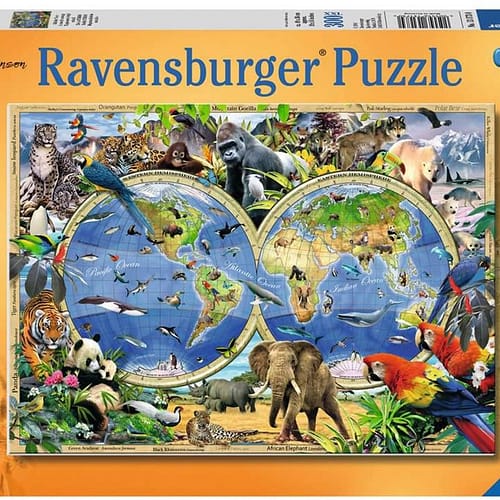 world of wildlife puzzel xl stukjes