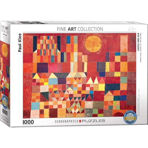 Castle and Sun Paul Klee Puzzel