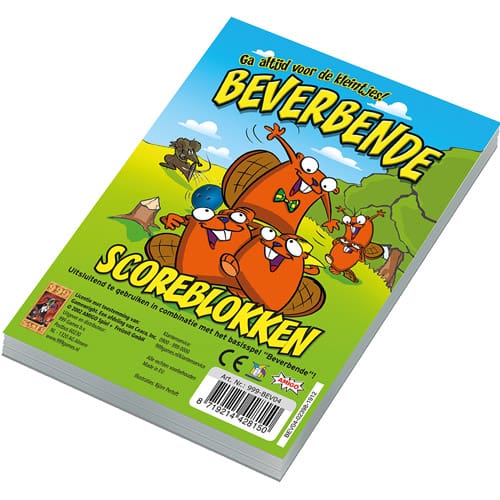 ScoreblokkenBeverbendedriestuks kaartspel
