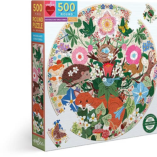 woodland creatures puzzel  stukjes