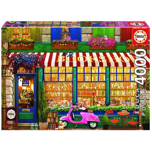Vintage Boekhandel Puzzel