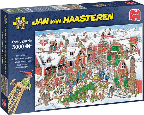 Jan van Haasteren- Dorp van De Kerstman (5000 stukjes)