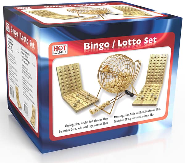 Lotto-Bingomolen Metaal (18 cm)