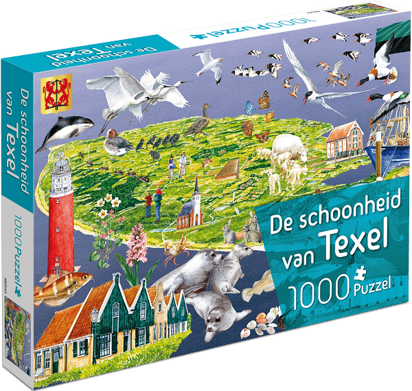 de schoonheid van texel puzzel  stukjes