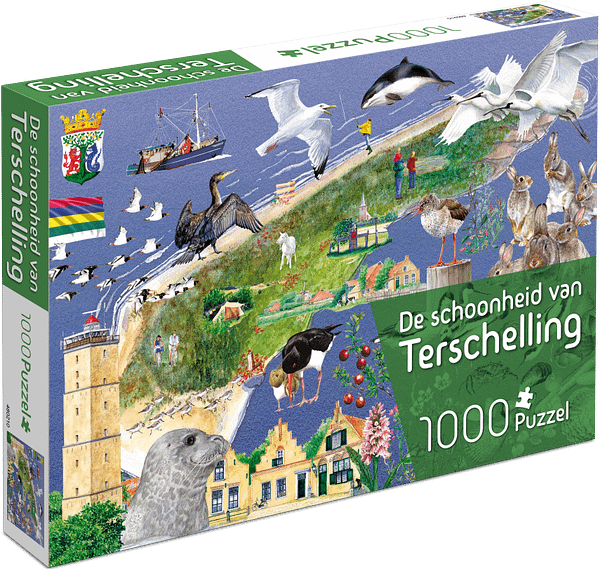 de schoonheid van terschelling puzzel  stukjes
